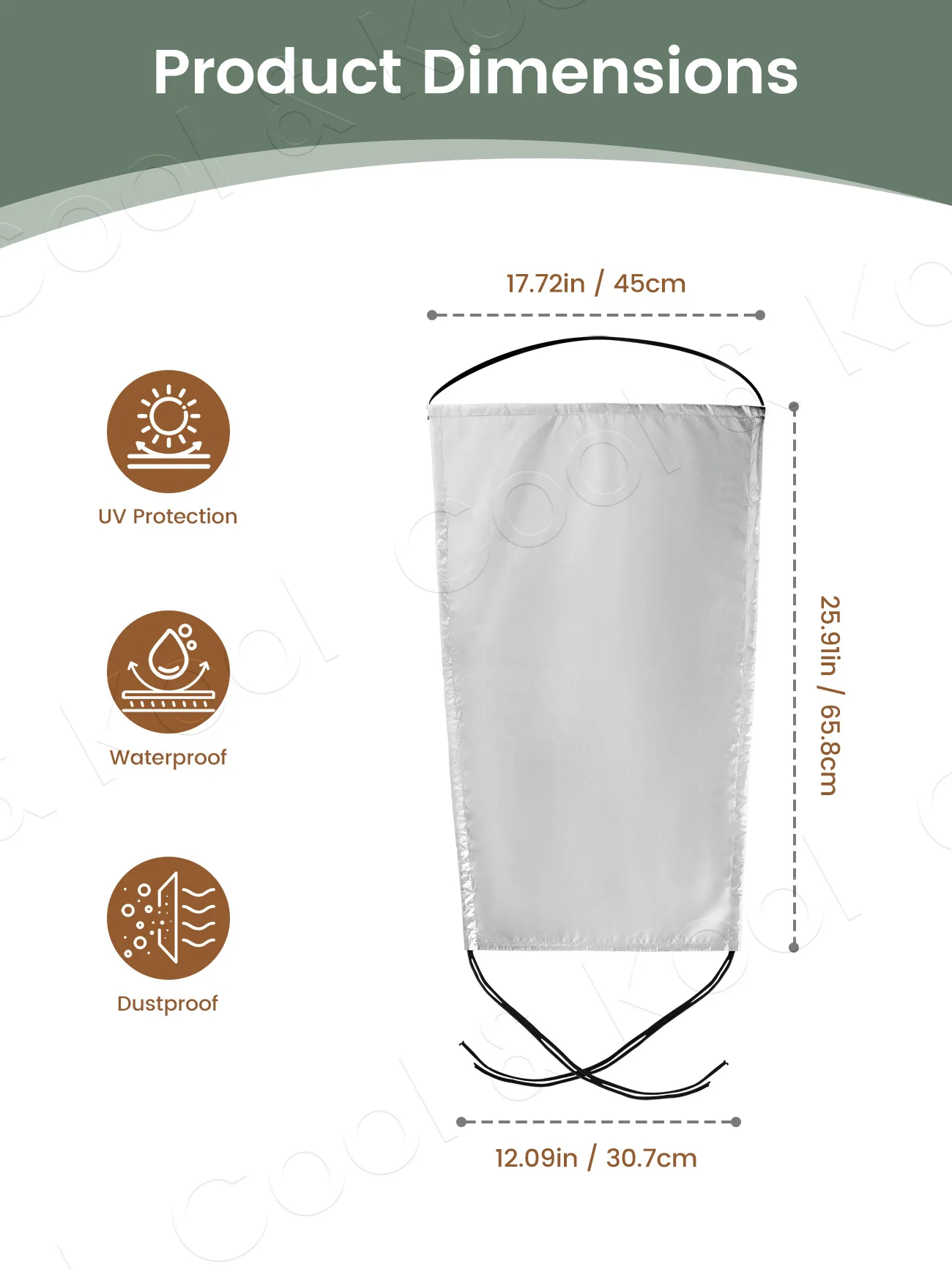 1PC Universal Baby Stroller Sun Shade, UV Protection Canopy Cover for Prams & Infant Car Seat