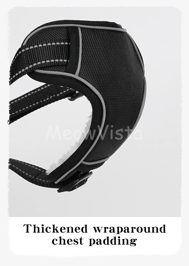 Dog Lift Harness Adjustable Reflective Rehabilitation Support Sling Mobility Aid for Old Injured Medium Large Dog Walking Assist