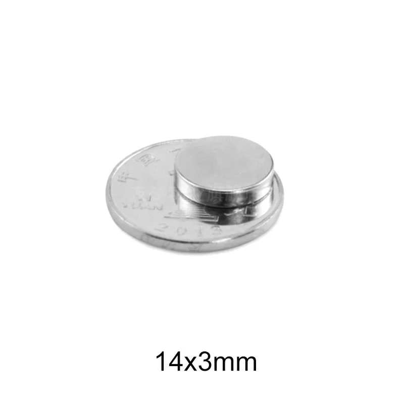14X3mm Round Magnet Strong 14mm X 3mm For Home Refrigerators, Offices DIY 14*3 Mm