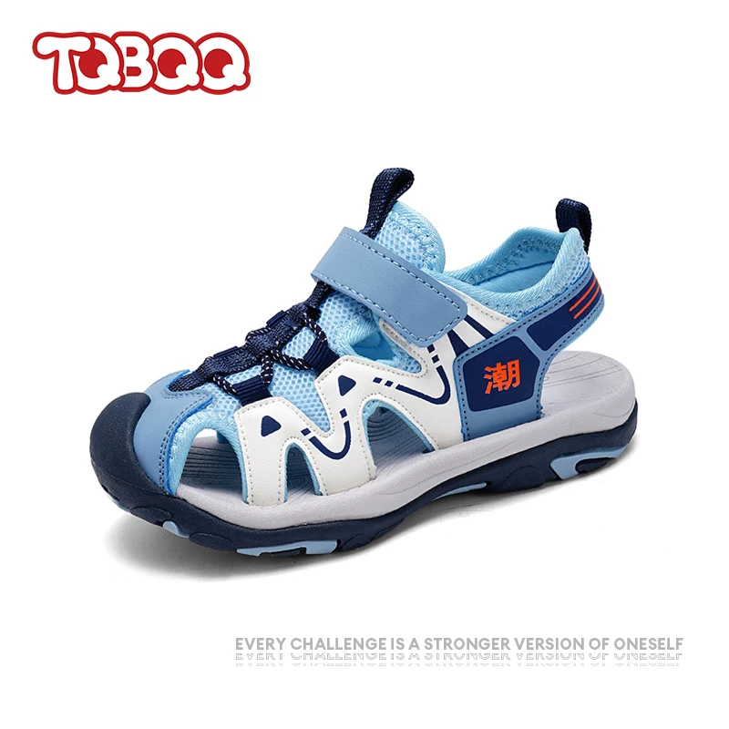 

Детские сандалии с нескользящей подошвой, дышащим, быстросохнущим, удобным дизайном, идеально подходящим для детей, пляжного бассейна и ежедневных летних приключений