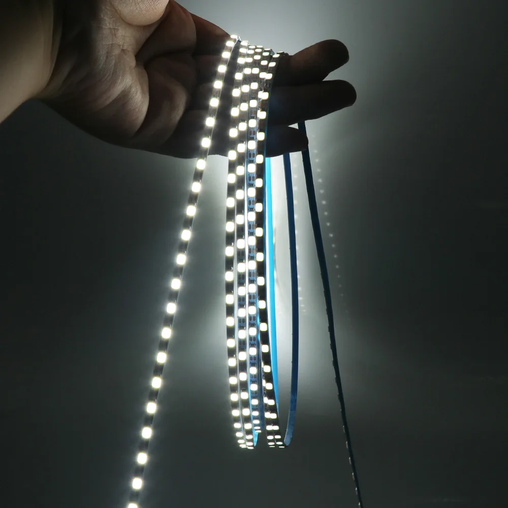 LED Strip Light 5V USB 3mm PCB Ultra Thin 2835 120LED/m Dimmable Flexible Led Tape Warm Natural White 0.5m 1m 5m Home Decoration