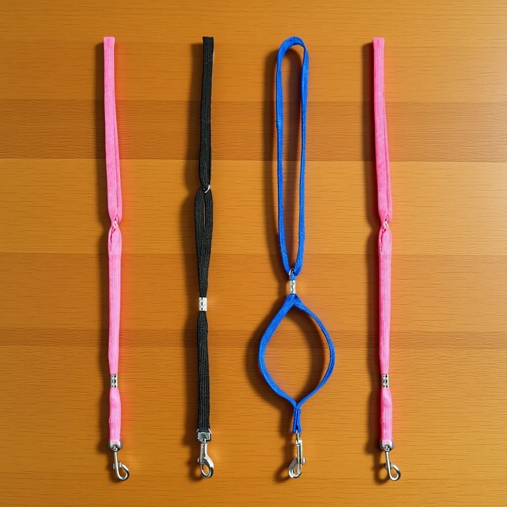 

4pcs 48Cm Grooming Table Rope Adjustable Dog Beauty Rope For Bath Tub Non-Slip Pet Training Tether Grooming Table Accessories