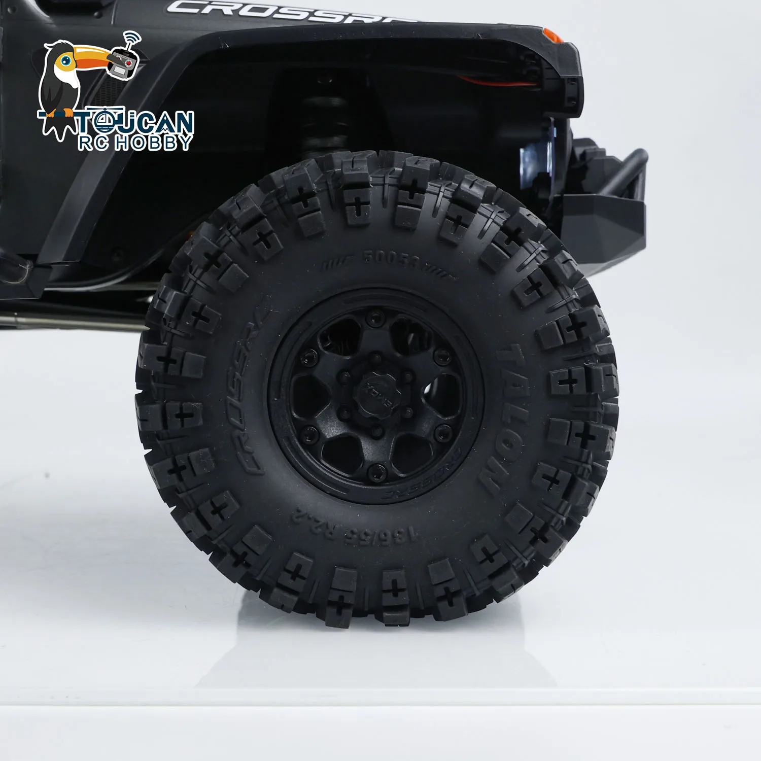 CROSSRC 1/8 EMO X4 4WD RC Off Road Rock Crawler รีโมทคอนโทรลรถ 2 ความเร็วแปรงมอเตอร์ ESC Differential Lock