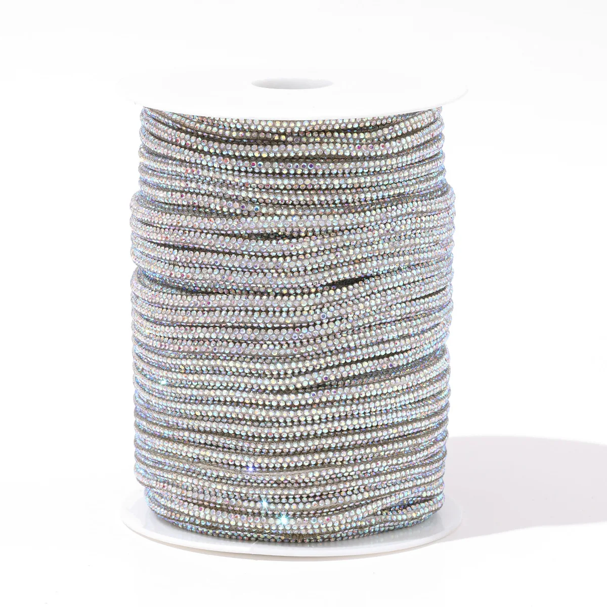 الرقم الجديد. 4 شريط مثقاب أنبوبي مستدير مكون من 6 صفوف مع أكياس ملابس جديلة ماسية وقبعات وإكسسوارات مجوهرات مزخرفة #4