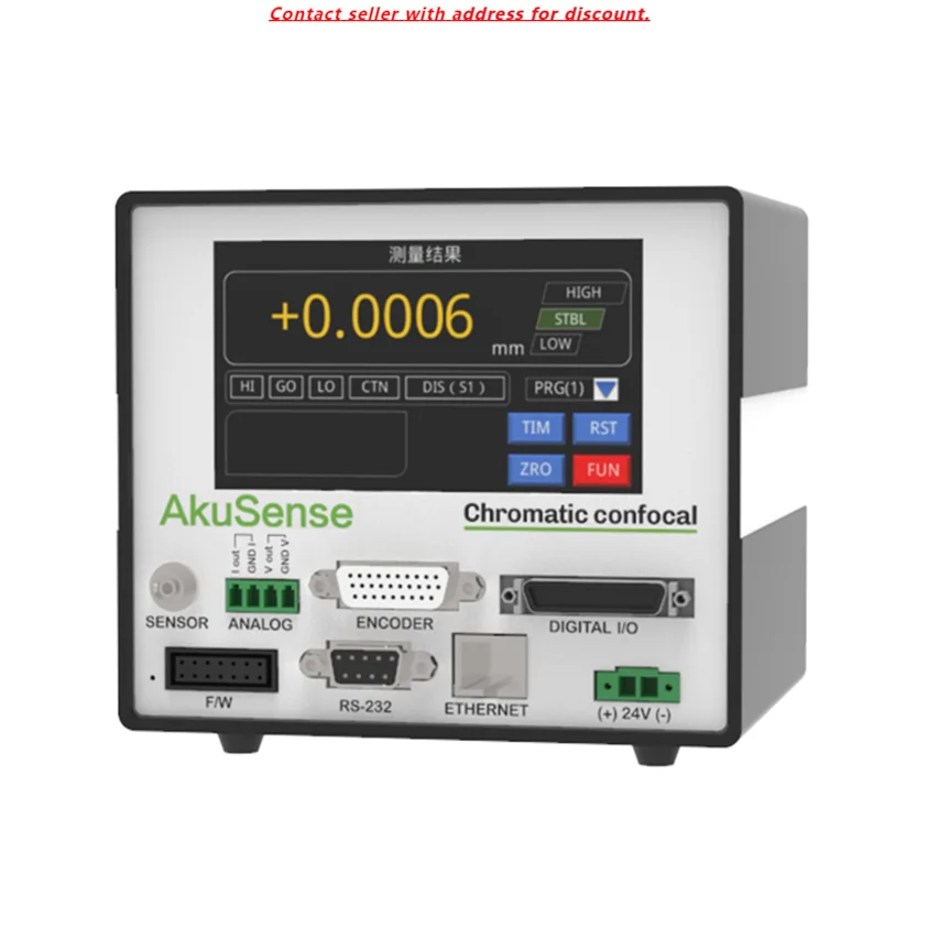 

AkuSense ACC-055L Multi-color Confocal Linear Encoder Linear Scale Grating Linear CMOS Laser Displacement Sensor