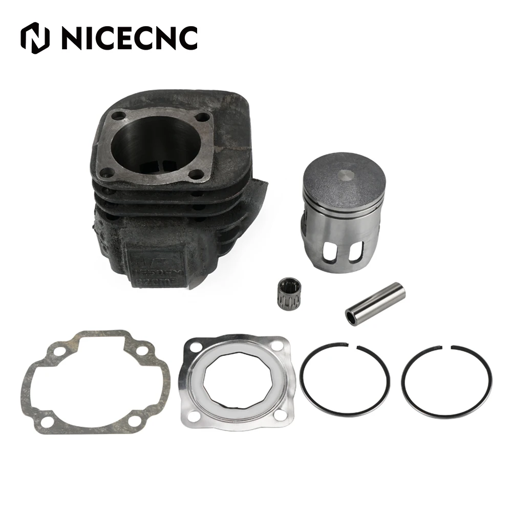 

NICECNC ATV For Polaris Predator 90 2003-06 Scrambler 90 2001-02 Sportsman 90cc 52mm Engine Cylinder Top End Rebuild Gasket Kit