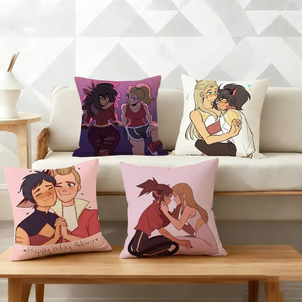 

C-Catradora Shera Vintage Pillow Case for Sofa Living Room Home office Decor Protective Cover