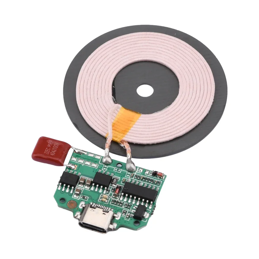 Modul Pengisi Daya Nirkabel Ponsel Motherboard Pengisi Daya Cepat 5-15W Modul PCBA Papan Pengisi Daya Nirkabel Pengisian Daya Cepat 12V