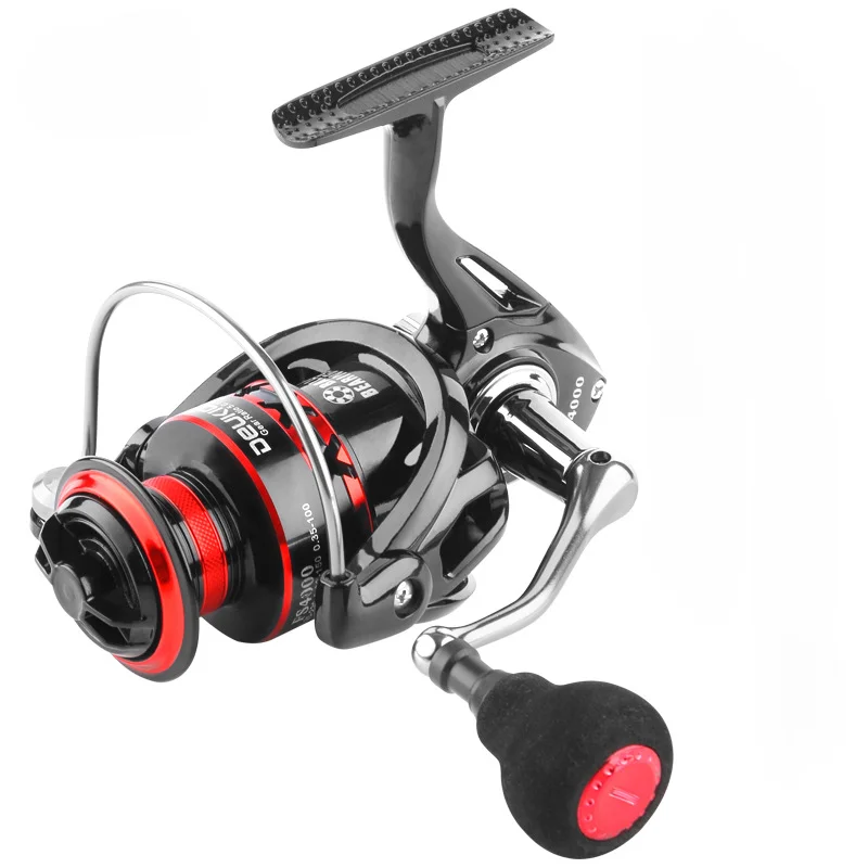 Fishing Reel Spinning with Coil Windlass for Carp Surfcasting Marine Sport Fly Feeder Gear Lever Shift Knob Sea Wheel Crankbaits