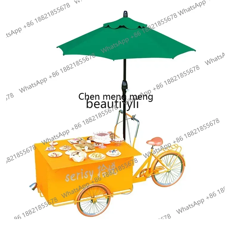 X AThree-wheeled float market mobile snack car night market stall square stall promotional carHY