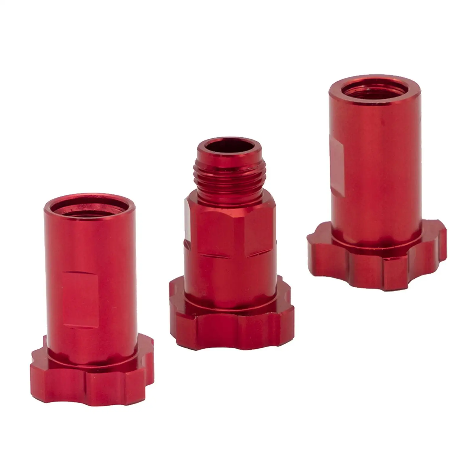 Aluminum Outlet Red Spray Gun Connector Adapter Spray Gun Disposable Pot Adapter