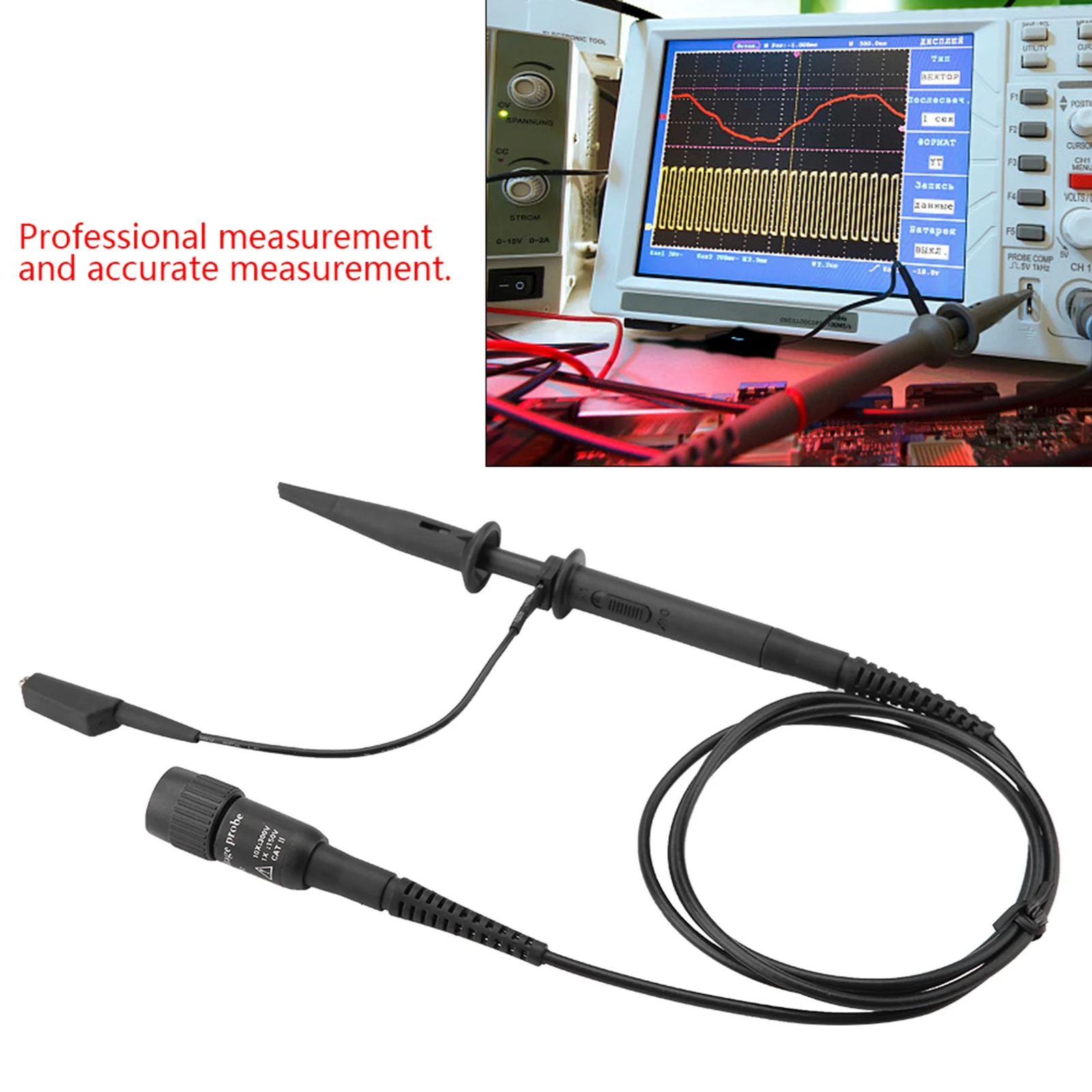 IP2220 200MHz طقم اختبار راسم الذبذبات التحقيق الملحقات راسم الذبذبات اكسسوارات IP2220 راسم الذبذبات التحقيق التحقيق