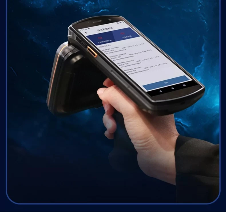 Handheld end point UHF handheld reader electronic label inventory