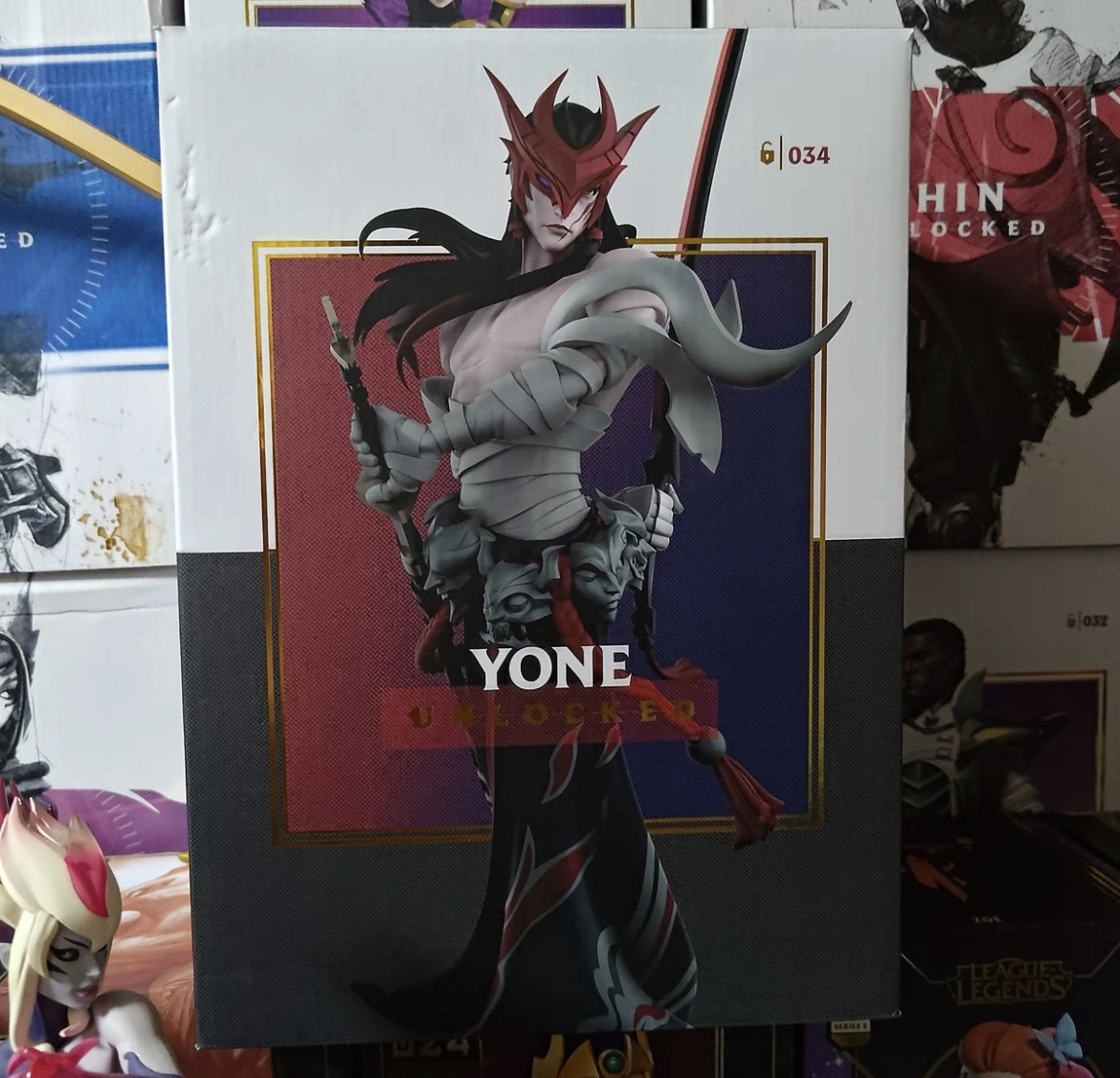 Stock 100% Original LOL The Unforgotten Yone Medium Sized