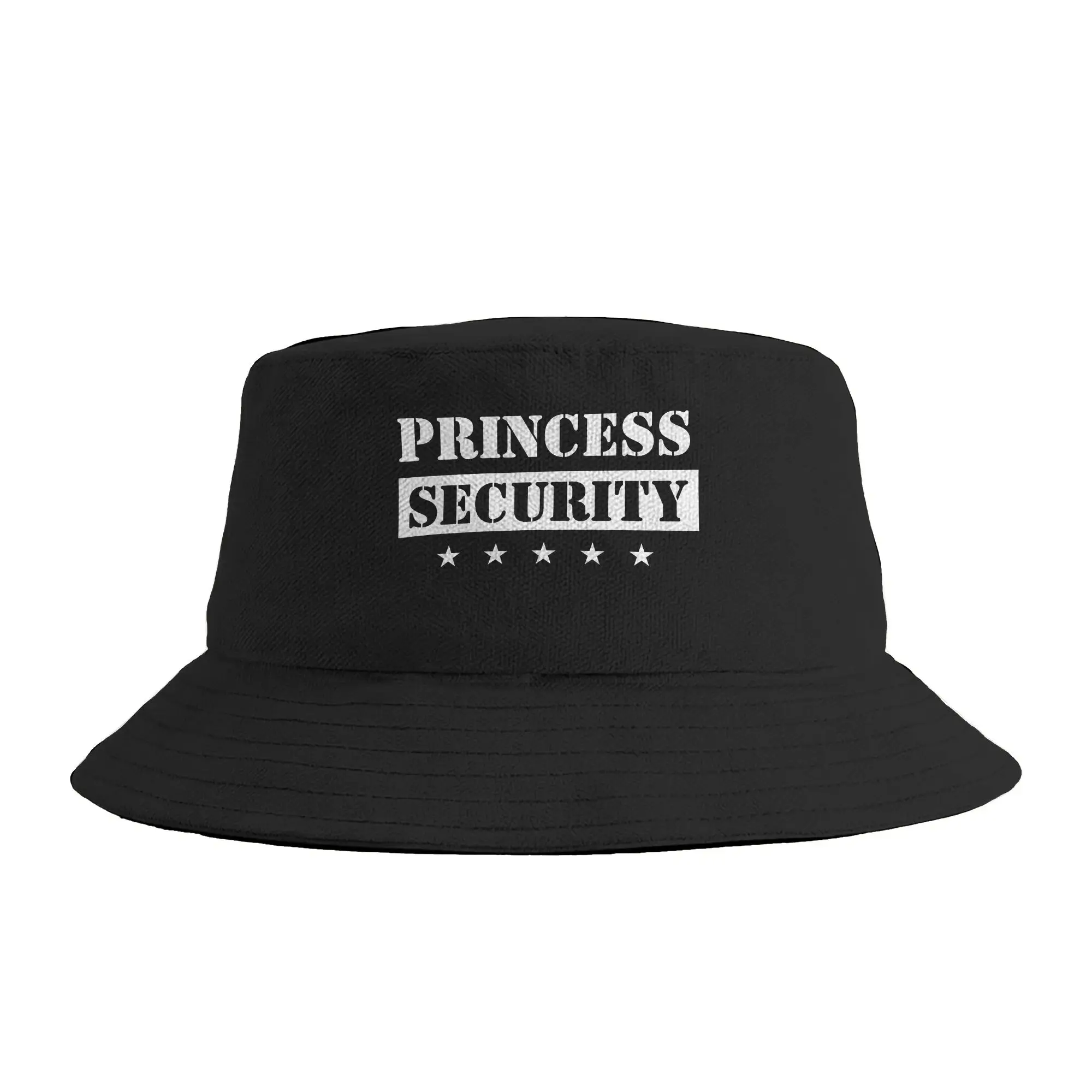 Princess Security Birthday Party Team Pregnancy Daughter Bucket Hat For Women  Fisherman Hats Trendy Hunting Caps