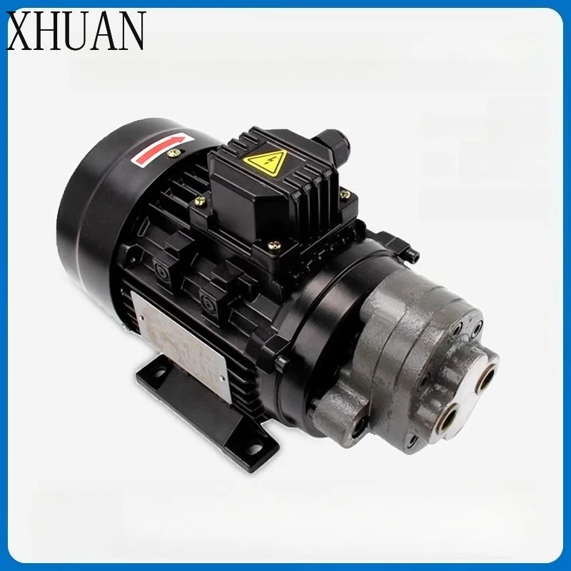 CB-B 380V Electric Hydraulic Gear Pump Motor 1420r/min, Side-Mounted Cycloid Oil Pump, 2.5MPa, 12-600cST Viscosity, -5℃~80℃ Temp