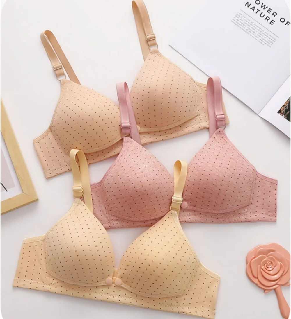 

Maternity Nursing Bra Pregnant Women Mother Mama Open Breast Bra Cotton Wire Free Sleep Underwear Lactating Nursing Bralette