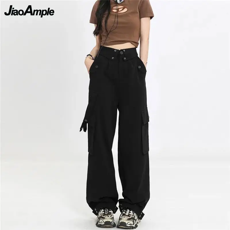 Women 2024 Autumn Winter New Fashion Hooded Sweatshirt+casual Cargo Pants Two-piece Suit Korean Elegant Sportswear Matching Set