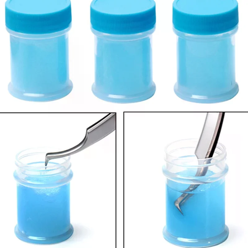 30 ミリリットルプロフェッショナルまつげ接着剤リムーバー液体まつげピンセットクリーニングスポンジまつげエクステンションクリーナーメイクアップ
