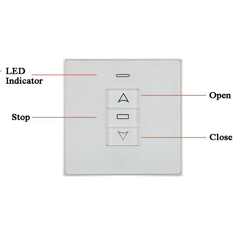 AC to 24V Motor Transformer Controler Electric Wall Switch Converter For DC Linear motor Window Chain Opener Roller Actuator