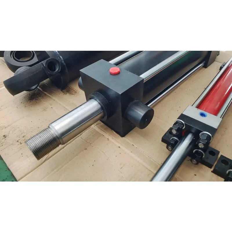 20tons Long Tie Rod Hydraulic Oil Cylinder  Motion Simulator  400mm Stroke Heavy Duty Pneumatic Cylinder view 6