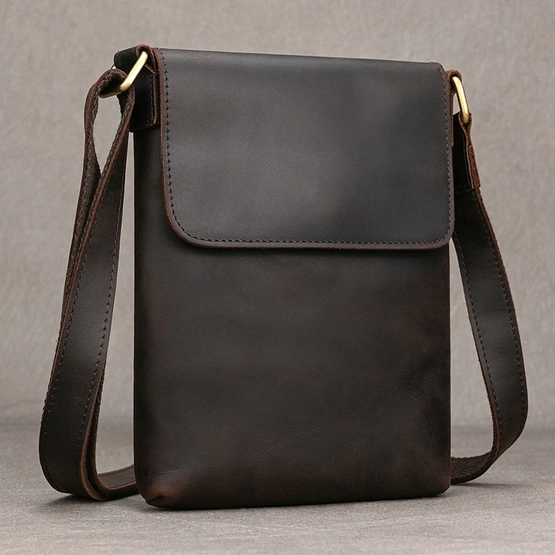 New Design Men's Shoulder Bag Crossbody Bags Casual Bag For Phone Outdoor For Mini IPad Bag Male Sling Bag Mini travel bag