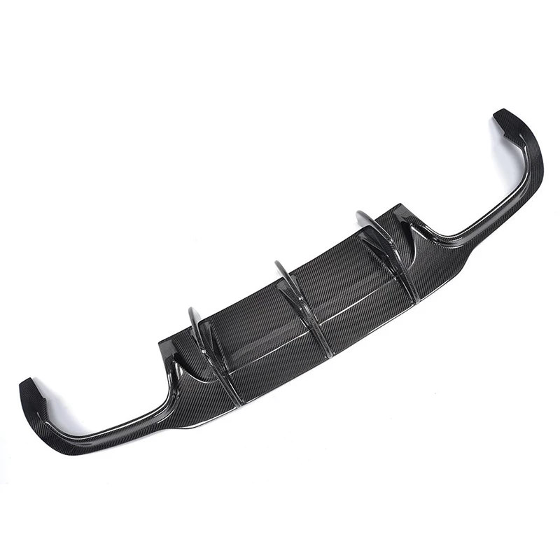 Carbon-Heckdiffusor Spoilerlippe für Mercedes Benz C-Klasse W204 Sport C63 AMG 2012-2015 Heckspoilerlippe Karosserie-Kit FRP