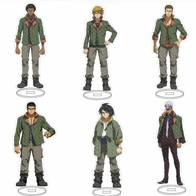 

Iron‑Blooded Orphans Msv Mobile Suit Gundam Anime Stand Model Plate Decoration Desk Figure Display Friends Gift Cartoon Product