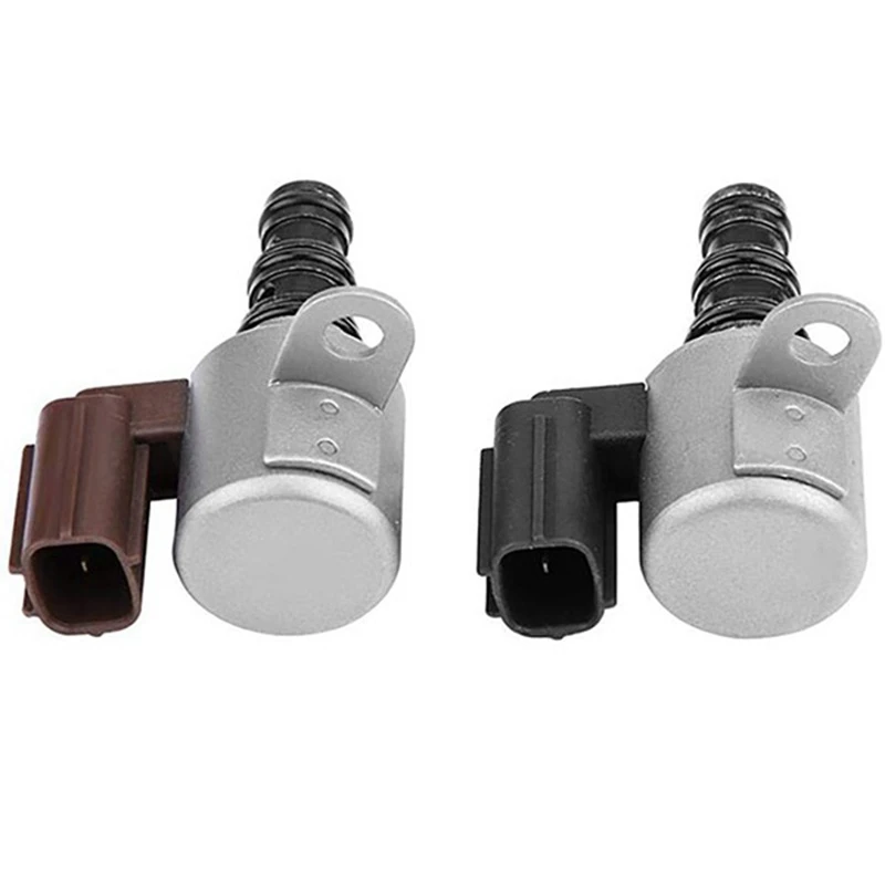 Control de cambio de transmisión automática, solenoide de bloqueo para Honda Accord Acura 28400-P6H-003 28500-P6H-013 (negro)