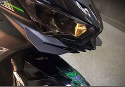 Carenatura anteriore moto pneumatica per KAWASAKI ninja 400 Ninja 2018-2024 alette ribaltabili protezione ala forza deflettore aria