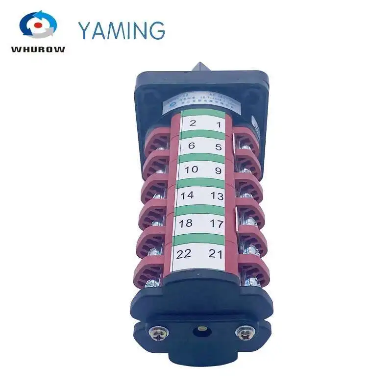 Điện máy hàn switch Đa-bước 0-3 vị trí 6 người ba lan 40A AC380V của nhãn hiệu chuyển selector chuyển đổi quay