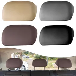 Car Rear Seat Headrest Cover Universal Car Interior Accessories For Car Truck SUV High Quality Auto Stretch Cloth Headrest Cover