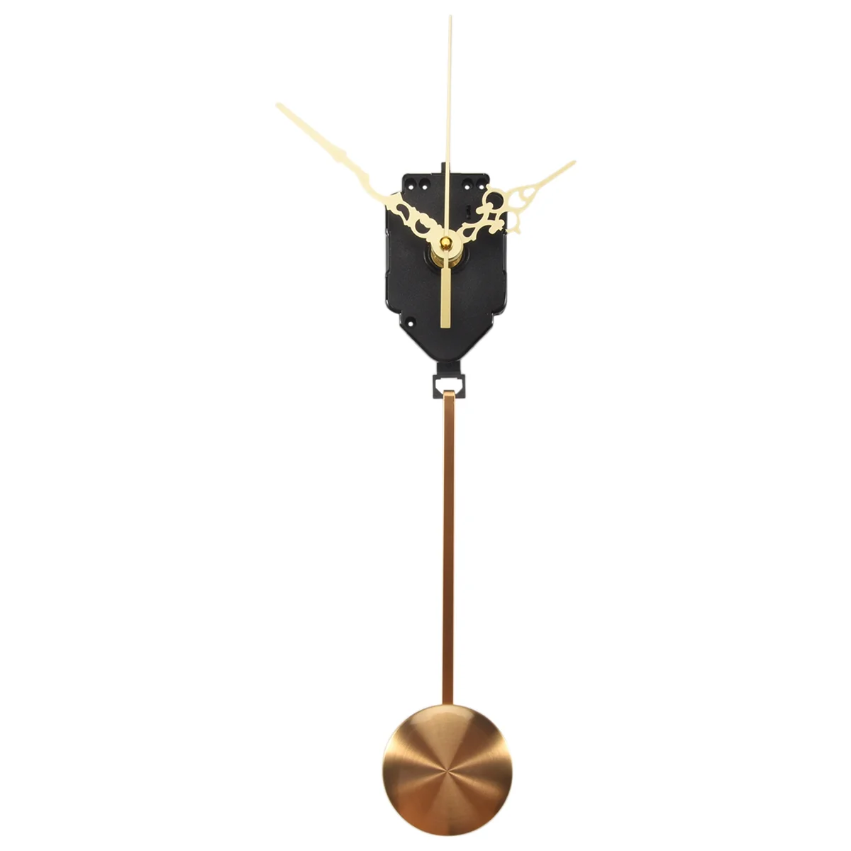 AT13 DIY Quartz Pendulum Clock Movement Mechanism Clock Kit with 2 Pairs Different Hands Wall Clock Repair Parts Replacement