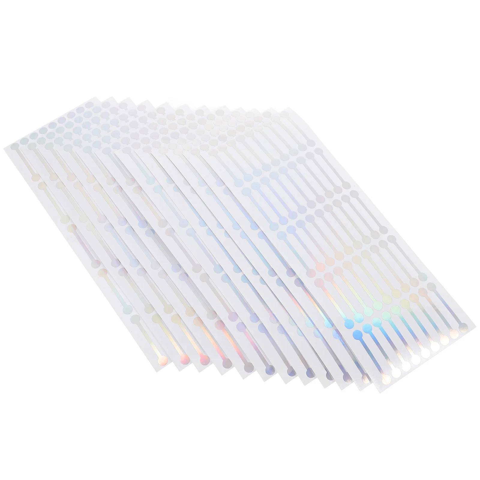 500개 병용 밀봉 스티커 PVC 자가 접착 방수 라벨 스트립 형태 라벨 포장 밀봉 스티커