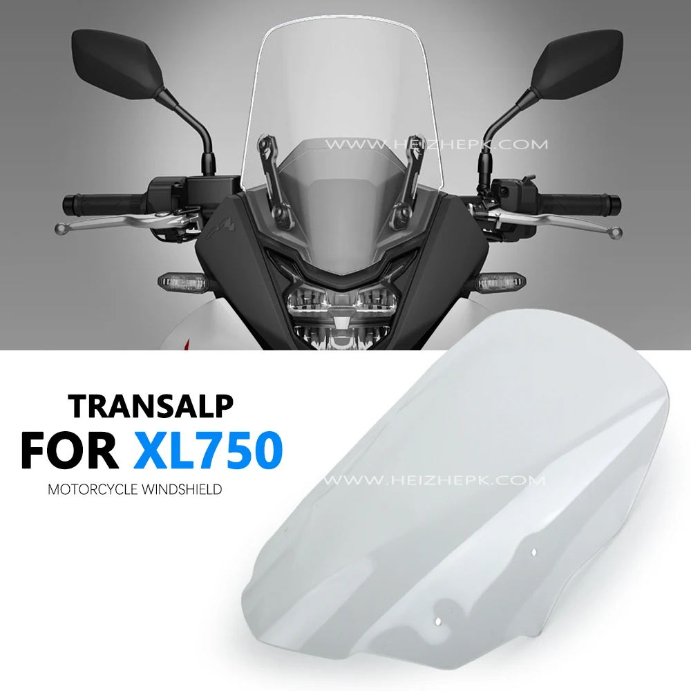 

For HONDA XL750 TRANSALP XL 750 Transalp Motorcycle Front Windscreen Windshield Visor Wind Screen Shield Spoiler Deflector2023