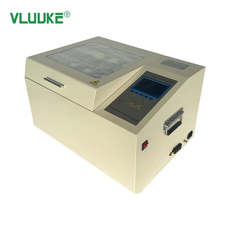 High Accuracy 0.5% Transformer Oil Dielectric Strength Tester with 0-80kV Output Voltage for Mineral Oil