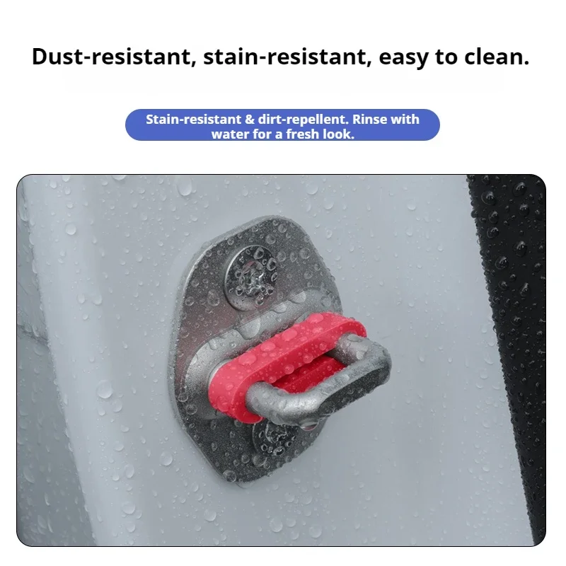 Sound Damper Door Lock Buffer For Mazda 2 3 5 6 Atenza Axela CX30 CX4 CX5 CX8 CX30 Rattling STOP Soundproof Deaf Seal Deadener