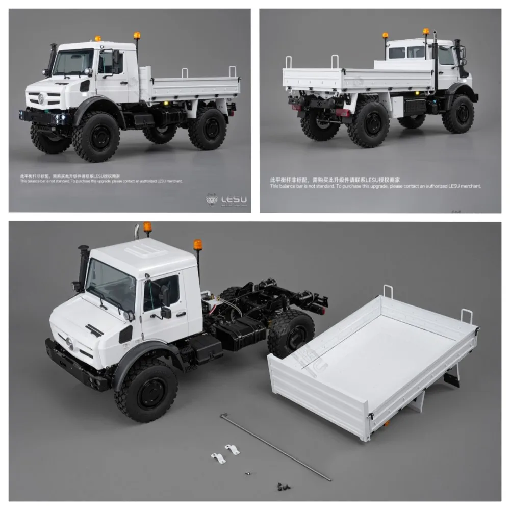 

1/14 LESU Грузовик с дистанционным управлением MT-44023 Радиоуправляемые внедорожные гусеничные автомобили с полным приводом, металлический корпус, рабочие двери кабины, транспортные средства