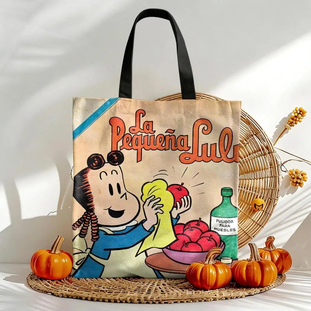 Show Storage Bags The Little Lulu Canvas Double-Sided Print 