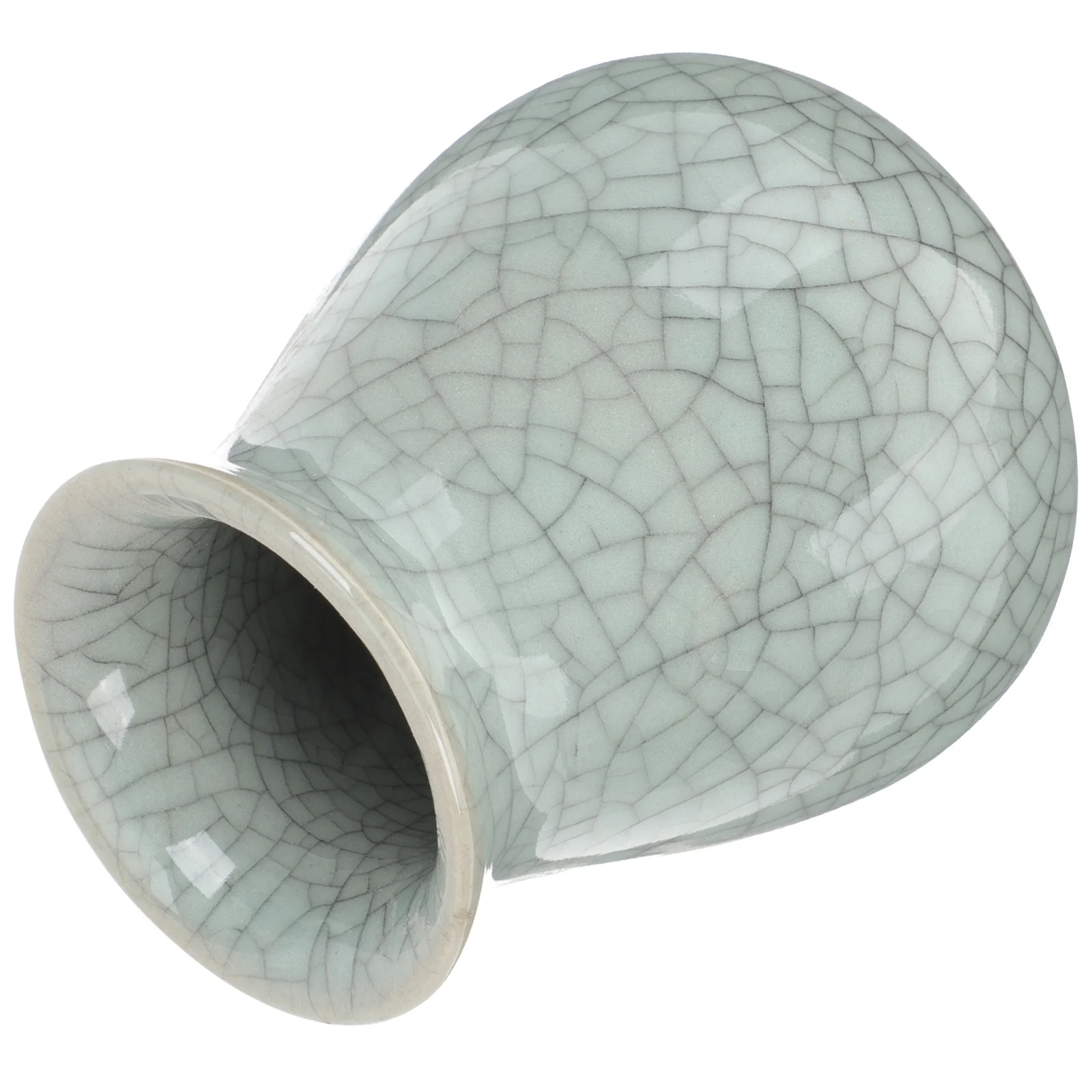 

Multi-Functional Ceramic Pen Holder Smooth Polished Surface Desktop Pencil Organizer Office Study Stationery Container