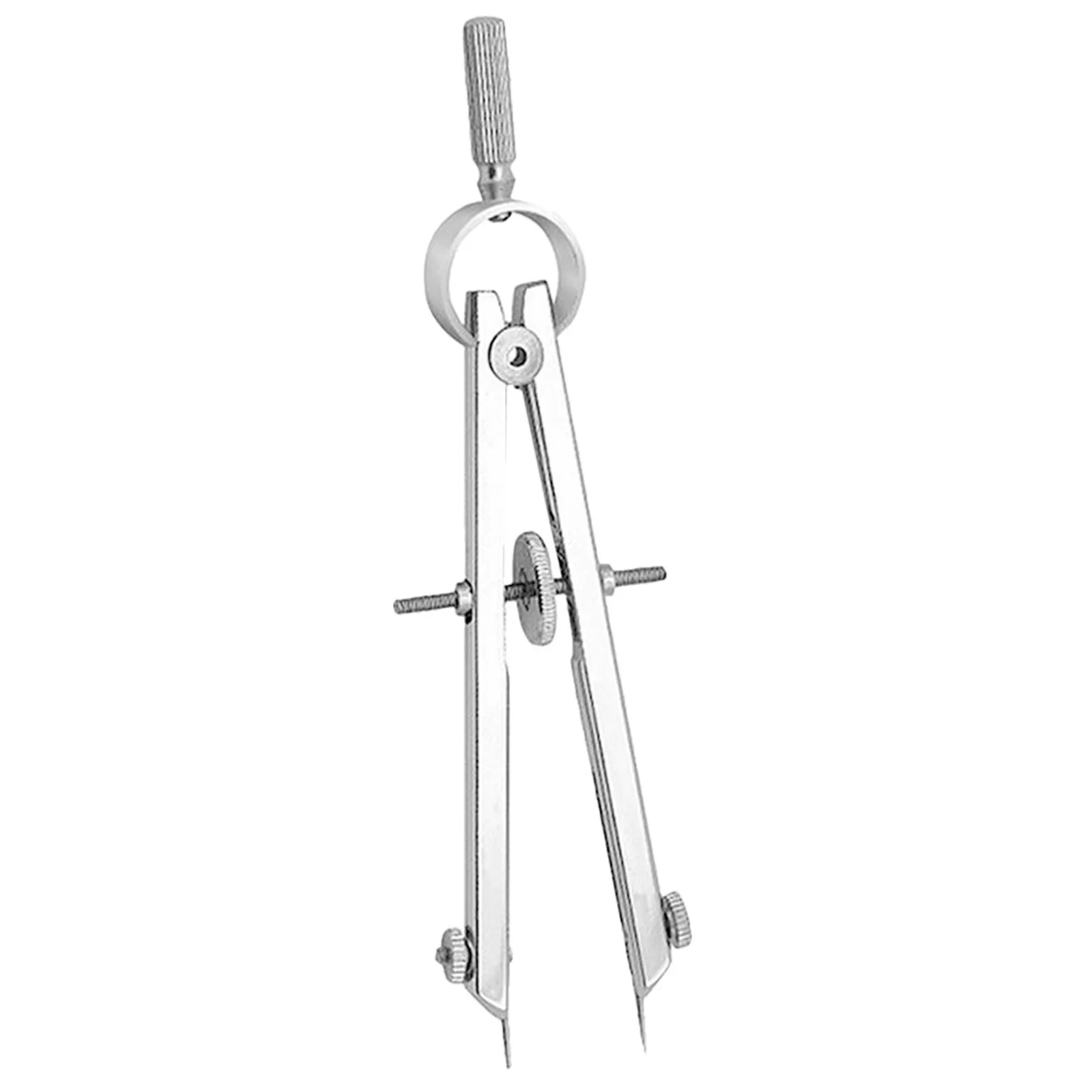 Metal Spring Compass Portable Compact Reusable Convenient Multi-Function Drawing Tool for Designers Students Artists