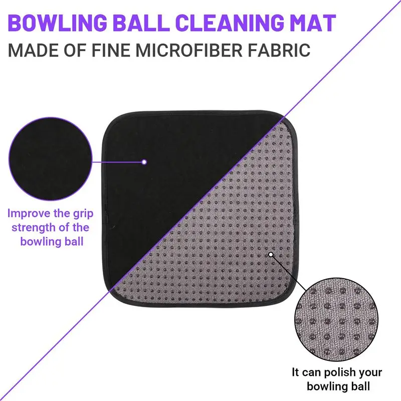 (3-Pack) Microfiber Ground Ball Towel - 8 Inches X 8 Inches Premium Quality Ground Ball Shammy Pad With Easy-Grip Dots-L94A