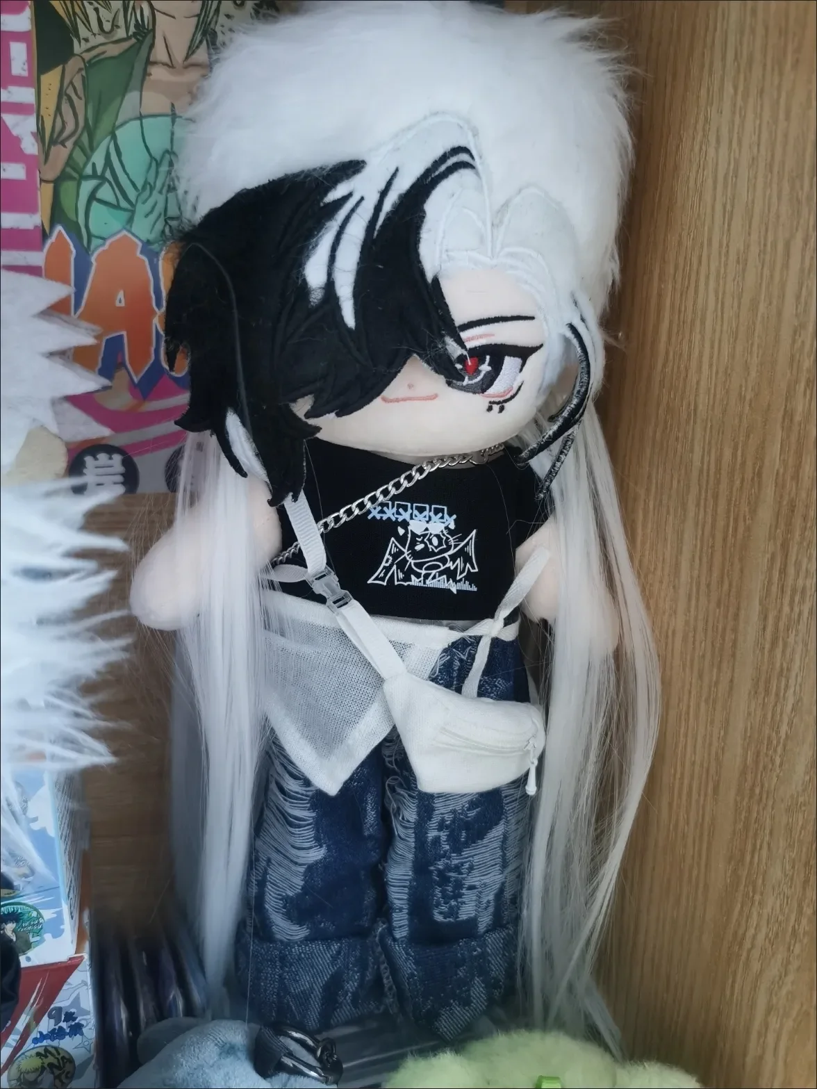 

30 см игра Honkai: Star Rail Boothill, милые длинные буквы, хлопковая плюшевая кукла для косплея, платье для тела, плюшевые игрушки, фигурки, подарок