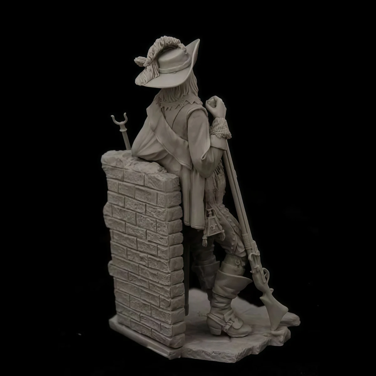 

75mm resin unpainted model kit, breakfast at Saint-Gervais Fortress, unassembled and unpainted GK