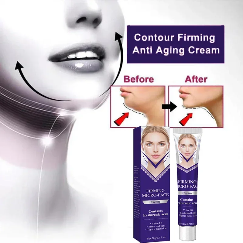 Crema adelgazante reafirmante en forma de V, masajeador para eliminar músculos, papada, cara, quema de grasa, productos antienvejecimiento