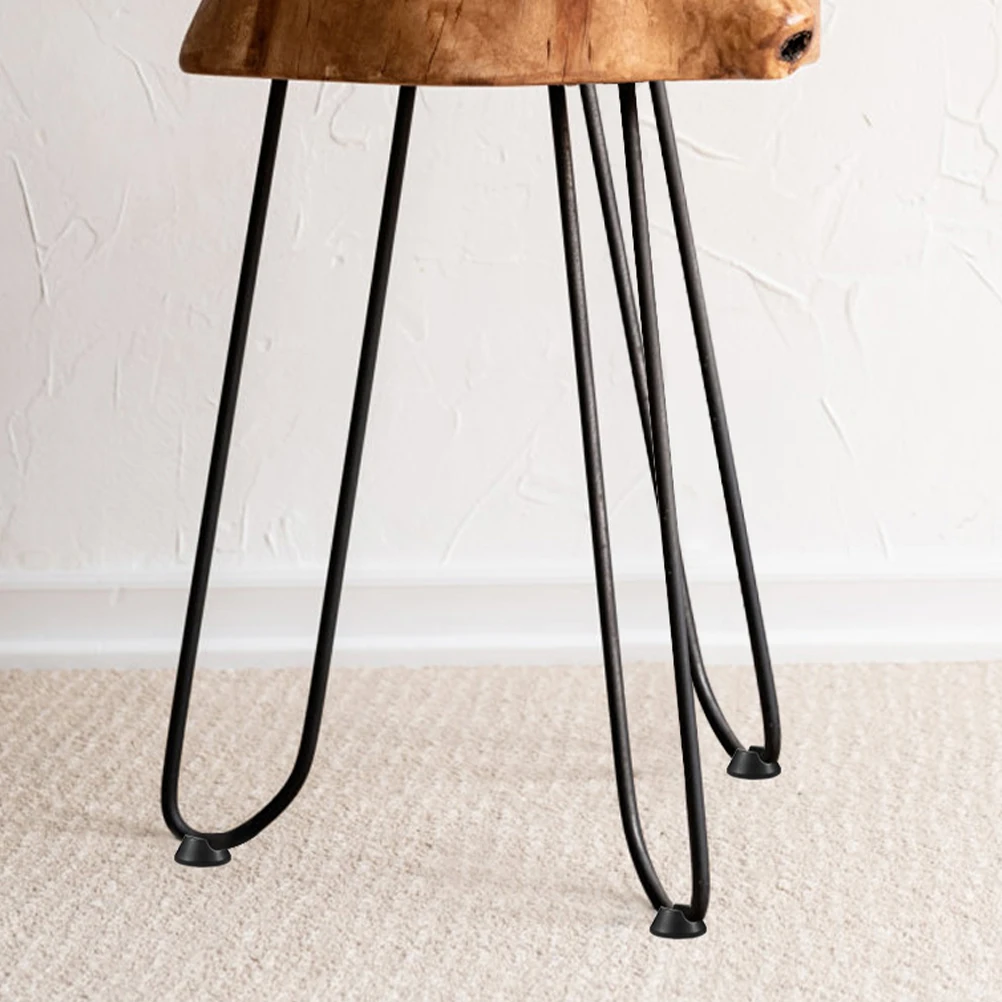 

8pcs Slot Sofa Leg Floor Sliders Non-Slip Silicone Furniture Feet Protectors Table Chair Caps For Hardwood Floors Rubber