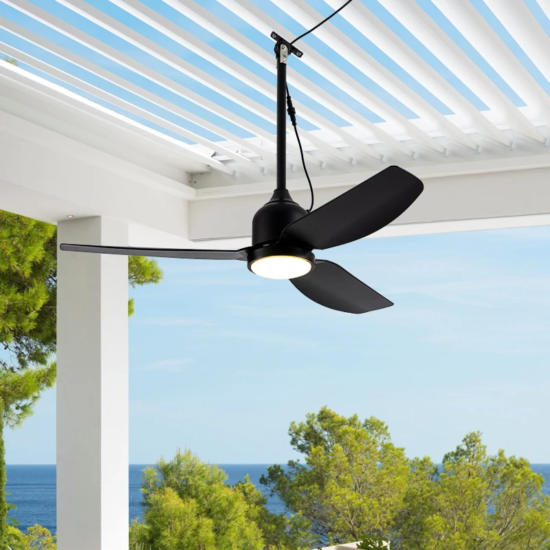 Model 731 44-Inch Ceiling Fan With Remote Control For Household Use Made Of Durable Metal