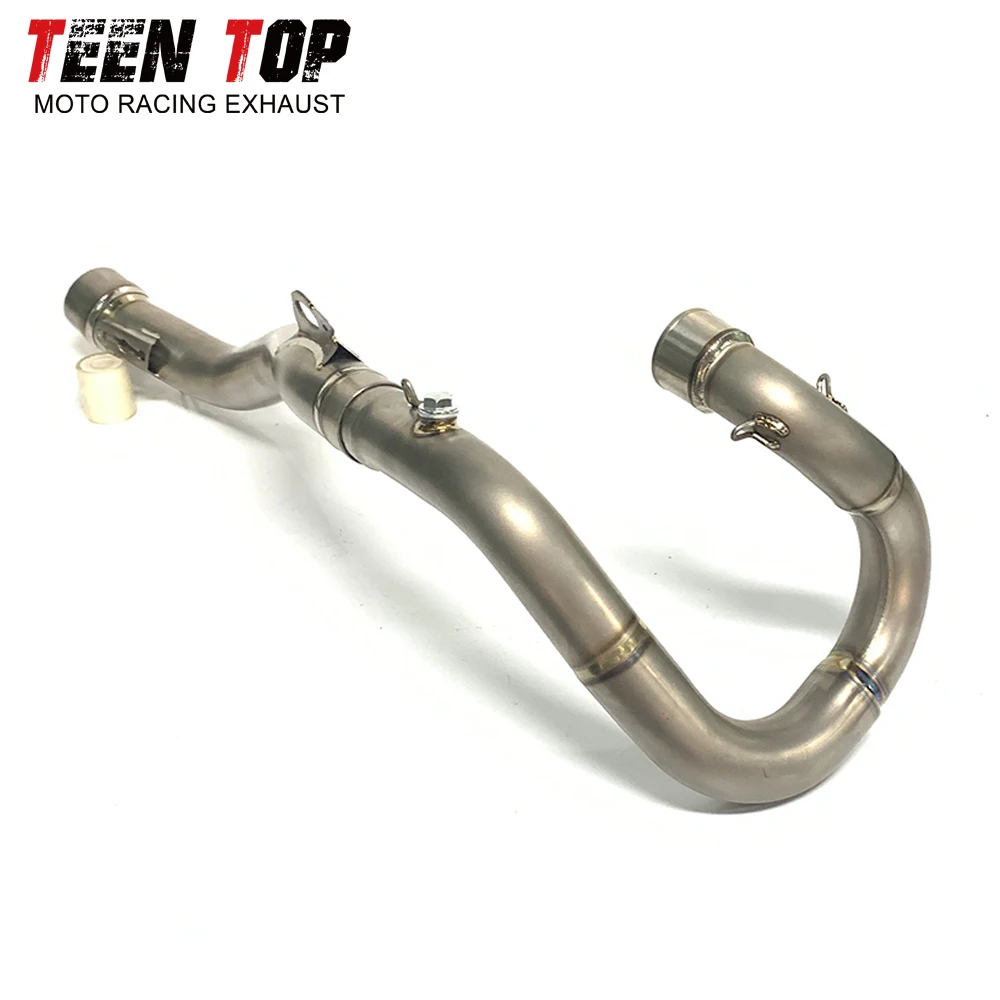 For KTM 250/350 EXC-F 350 XCF-W Exhaust Elbow Offroad Bike Titanium Alloy Front Link Pipe 350 exc-f 2020-2023 Tube 50.5MM - view 5