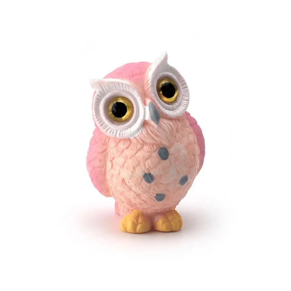 

Micro Landscape Simulation Owl Ornaments Cute Cartoon Owl Miniatures Resin Crafts Mini Owl Ornaments Gardening Landscape