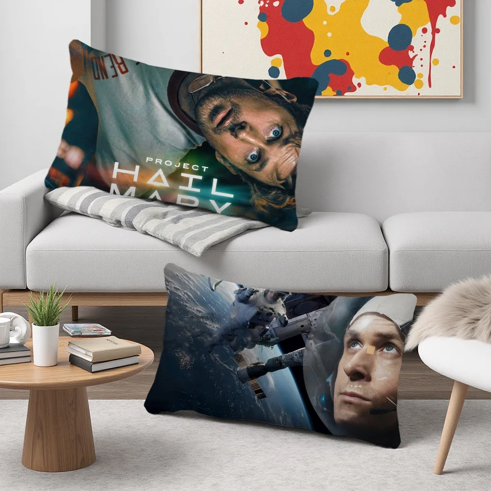 Film Project Hail Mary cushion cover Rectangle Pillow Case Printing Bedside Sofa Room Home Decoration Pillowcase
